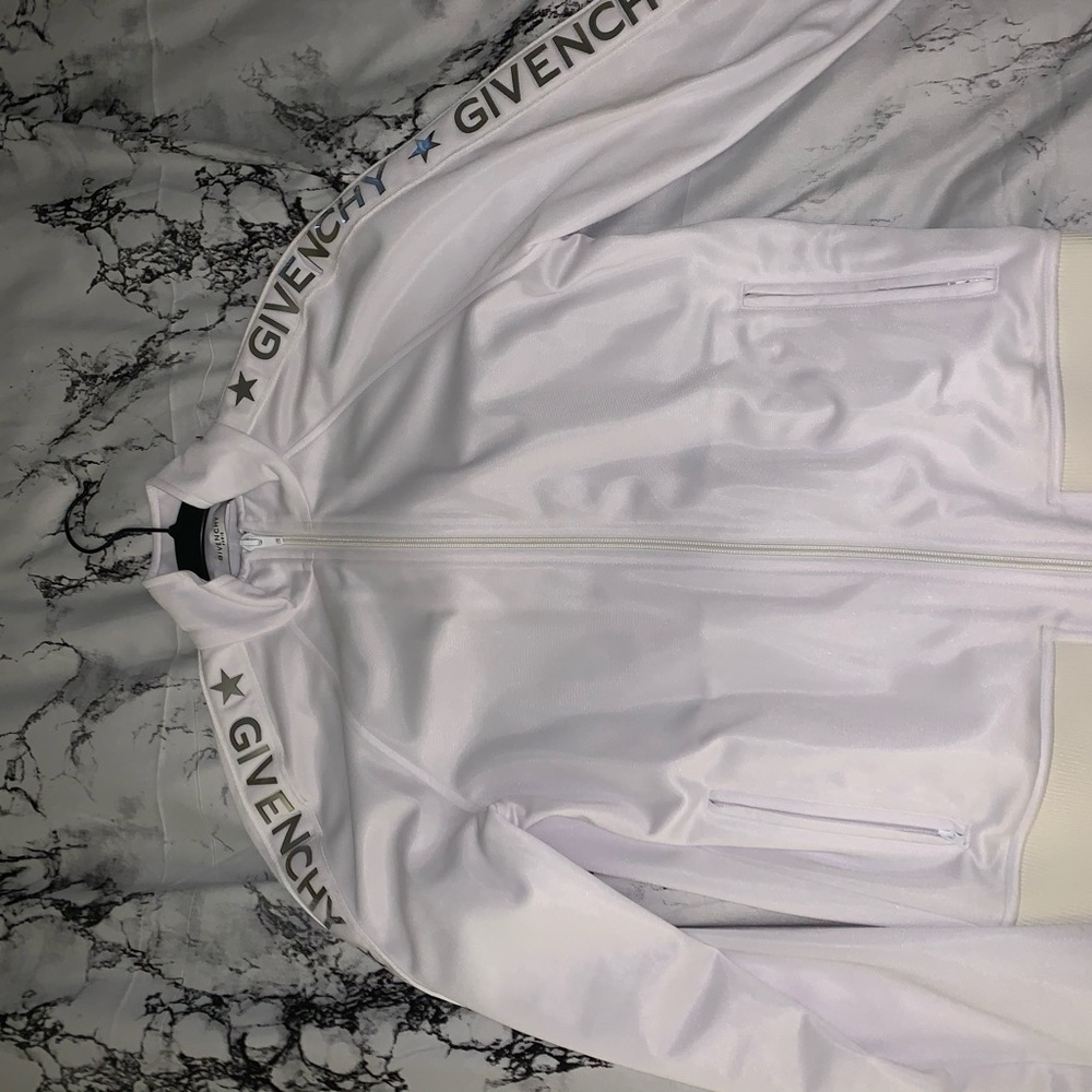 Givenchy women’s zip up, white & off white color